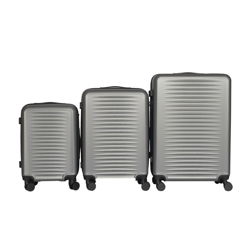 dark gray suitcase