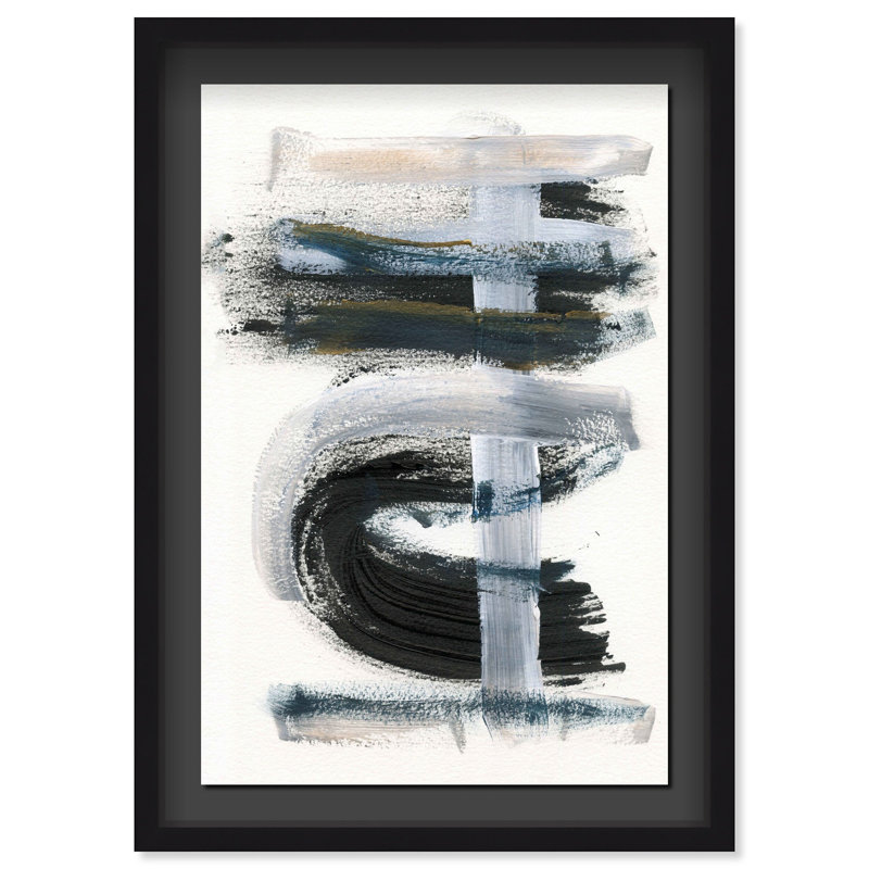 Around Abstract Shadowbox by Oliver Gal, 37.5" H x 25.5" W