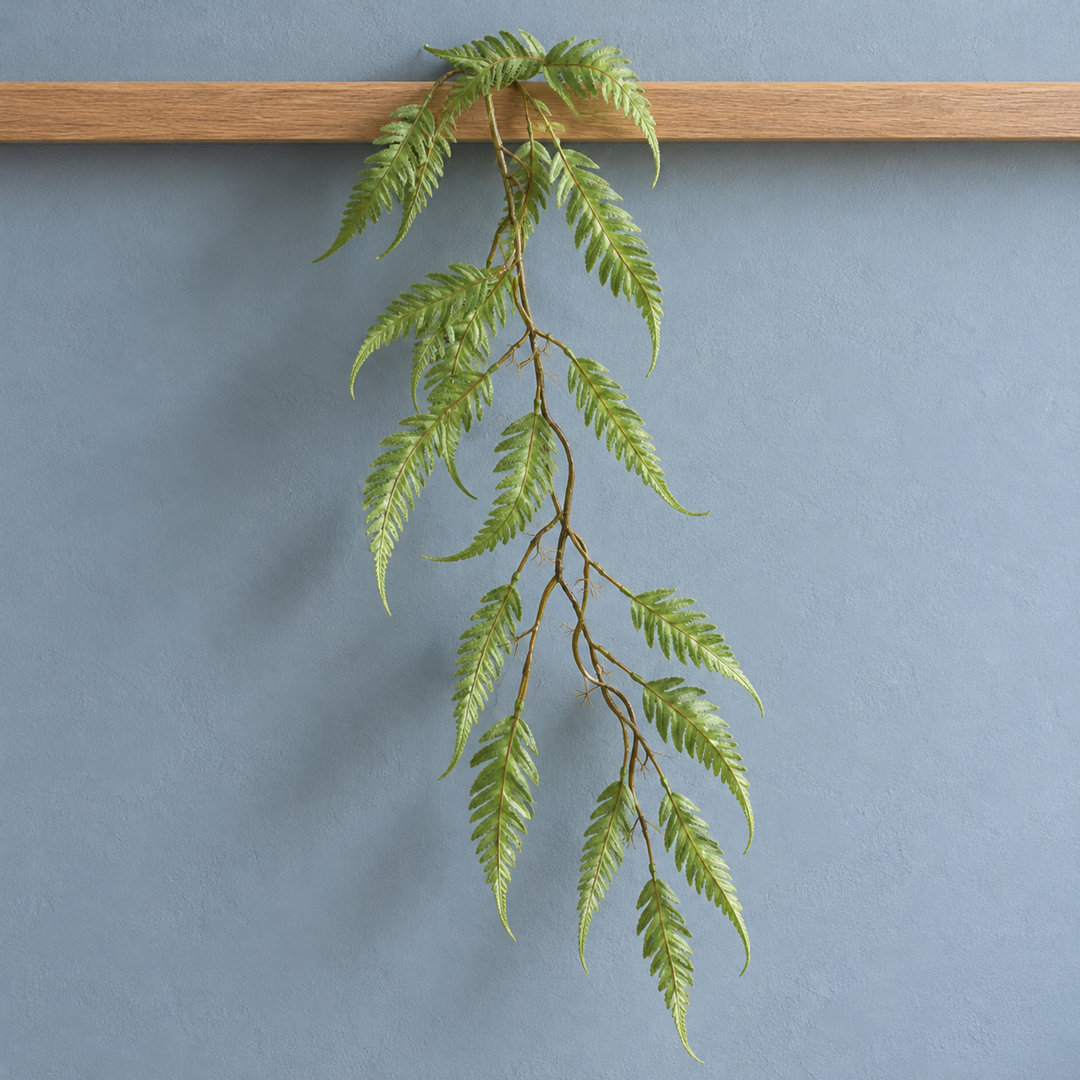 Leaf Unisex Green 125Cm Artificial Trailing Hanging Fern Foliage Plant In - Image 5