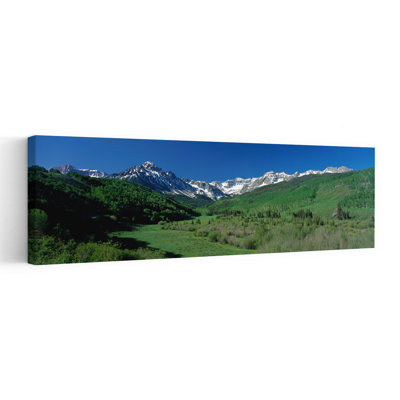 San Juan Mountains Co Usa Abstract Contemporary Forest Landscape Wall Art