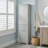 Modern Stylish Tall Bathroom Storage Cabinet Linen Cabinet with a Cabinet and Two Drawers-1176030804