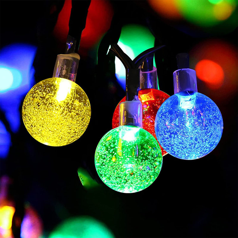 30 LED Solar String Lights, Yellow