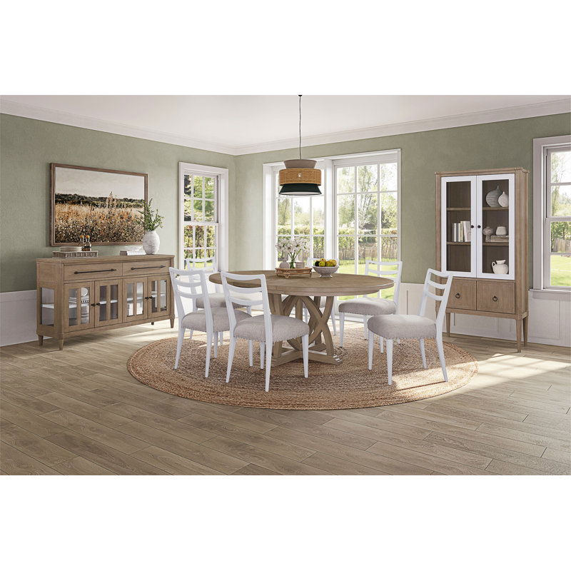 Round Expandable Dining Table