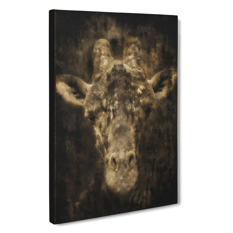 Giraffe Vol.1 - Wrapped Canvas, 76cm H x 50cm W x 3cm D