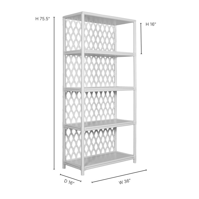 Casablanca Bookcase, Hot Pink