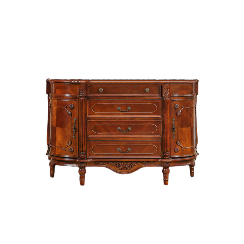 Solid Wood Accent Cabinet