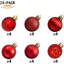 Ornement en forme de boule de couleur unie The Holiday Aisle®-2002300116