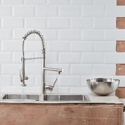 KIKO HOME Pull Down Kitchen Faucet
