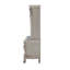 Bureau d'ordinateur et huche Dresden, finition blanc os