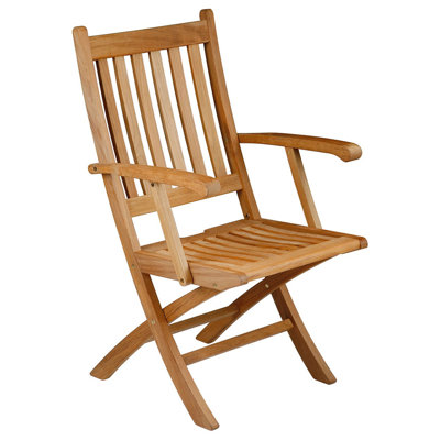 Ascot Outdoor Teak Dining Armchair