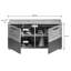 Gyzelle Hall Tree with Bench and Shoe Storage