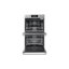 30" Double Wall Oven Steam, Silver