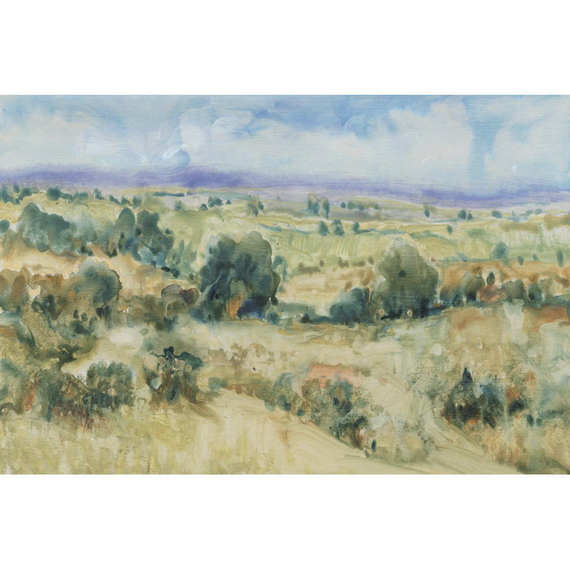 Soft Lavender Sky II by Tim OToole - Wrapped Canvas Painting, 20cm H x 30cm W x 3.8cm D