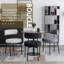 106.68cm H Upholstered Metal Side Chair-2138142384