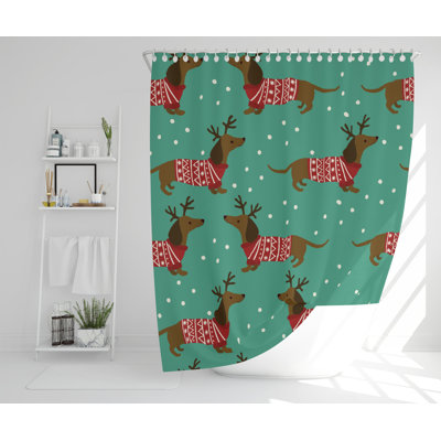 Dodson Polyester Shower Curtain Set