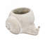 Pot à fleurs 8,3 x 7 x 4,7 po sable et ciment avec finition texturée beige-131419903