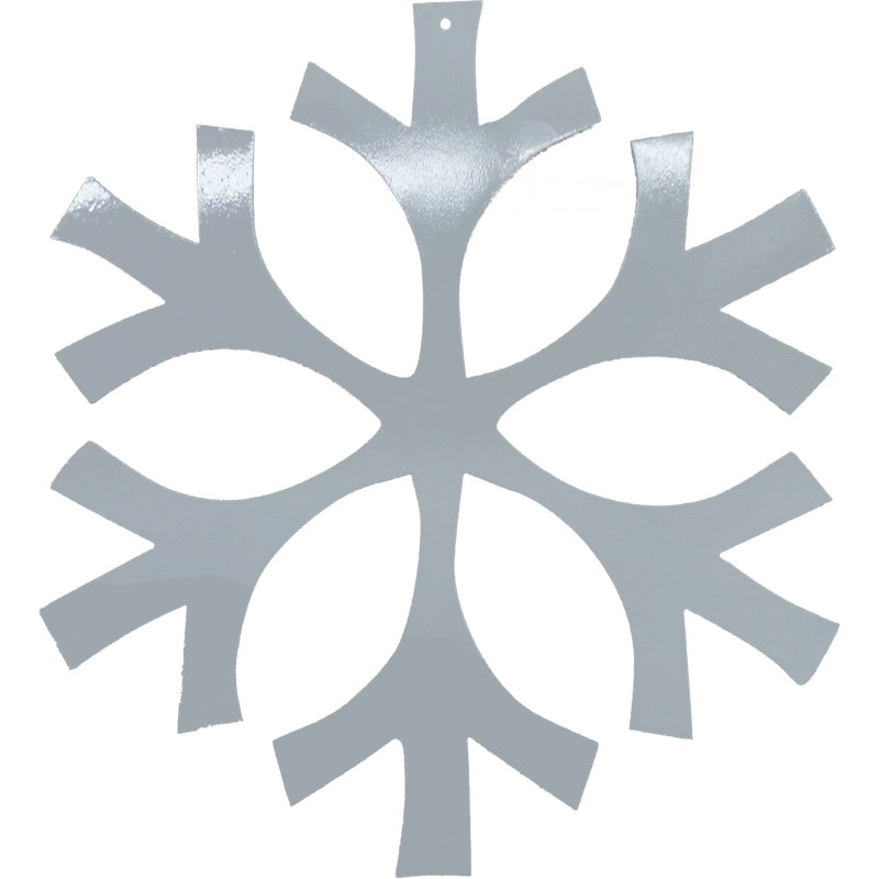 Snowflake Needle Wall Décor, 20" H x 20" W x 0.06" D