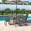 Karna 6 - Person Patio Dining Set with-1067407514-1067407515