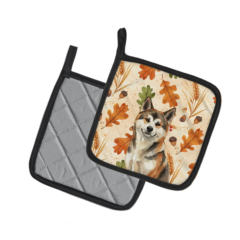 Paire de supports à casserole Sesame Akita Heirloom Fall