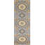 Geometric Traditional  Oriental Runner Rug 3x8