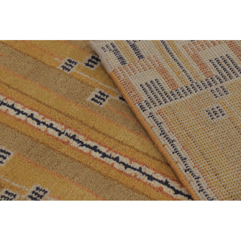 Scandinavian One-of-a-Kind 6'1X9'2 Hand Knotted Area Rug