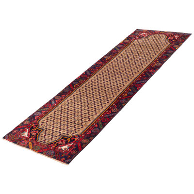 Tapis brun clair Lennin 3 pi 2 po x 12 pi 4 po