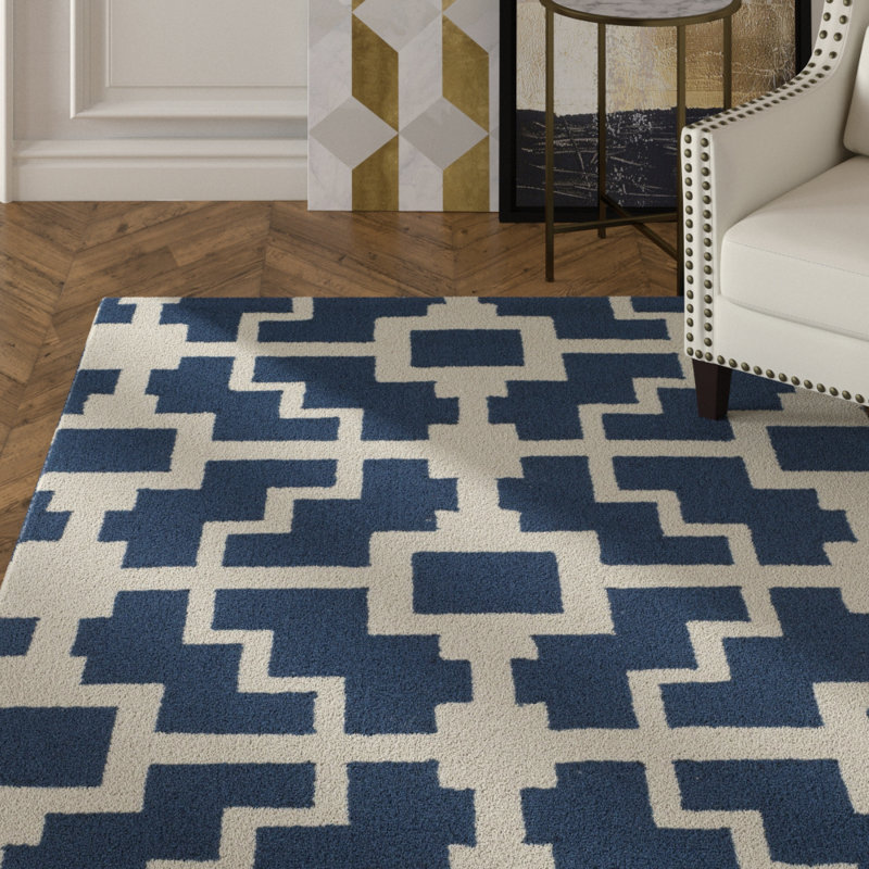 Tapis intérieur / extérieur en coton Dalton, Rectangle 5 pi x 8 pi