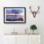 Remote Lighthouse & Seascape in Abstract - Picture Frame Graphic Art Print-55778548-55778549