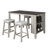 Aridna 4 - Person Four Leg Dining Set-752074082