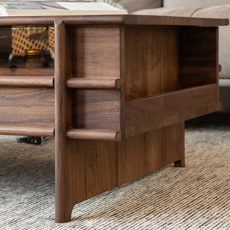 Table basse moderne, H 15,74 po x L 51,18 po x l 27,55 po