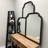 Ashlund Wood Frame Arch Wall Mirror-2001650646