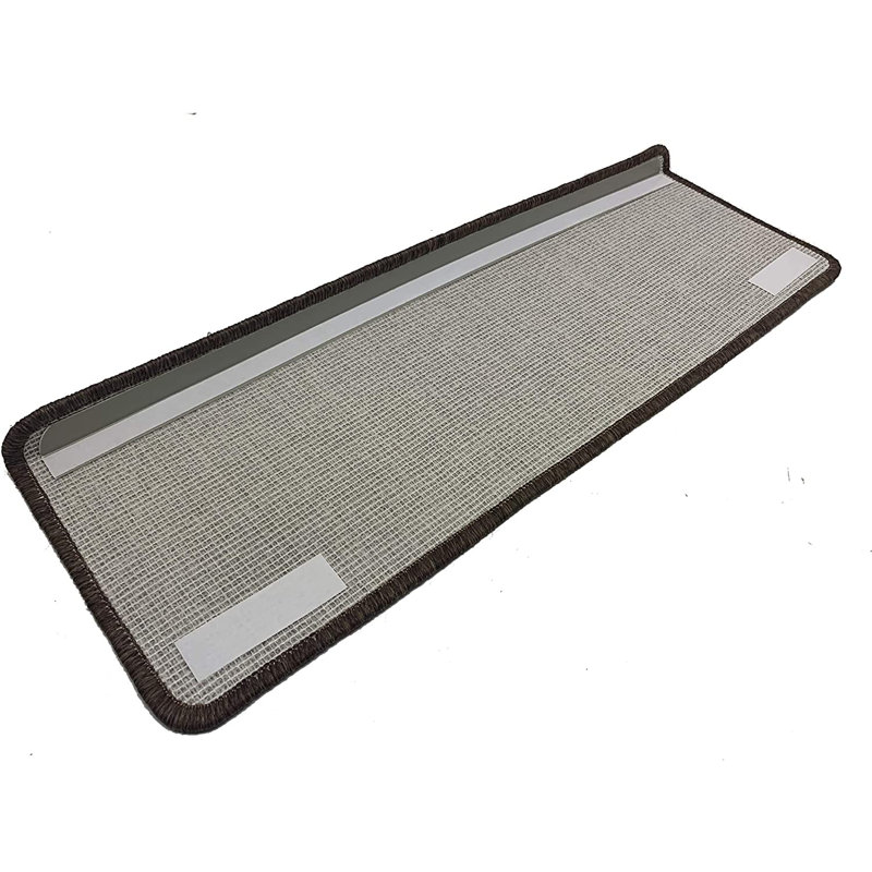 Tapis d'escalier bullnose avec bandes adhésives, 13
