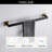 5 Pieces Bathroom Hardware Accessories Set Towel Bar Set Wall Mounted,Stainless Steel-117306412
