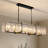 7 - Light Dimmable Kitchen Island Pendant Rectangle Glass Chandelier-211592021-221163215