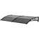 HOMCOM 200cm W x 80cm D Plastic Cover Retractable Door / Window Awning