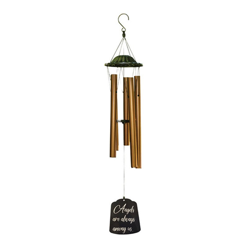  Brown Inspirational Angel Wind Chime 30" x 5"