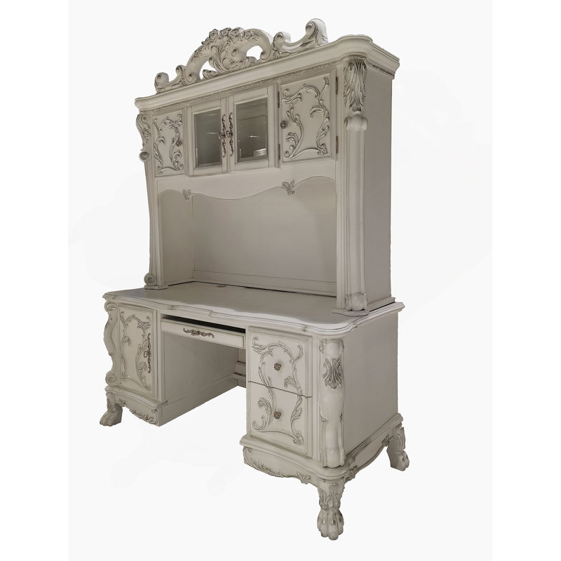 Bureau d'ordinateur Dresde Dresde avec finition blanc os OF01717