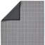 Oxford Striped Area Rug in Silver/Gray-71603274