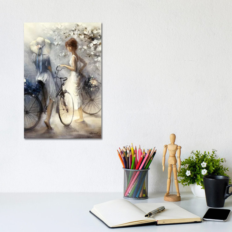 Spring by Willem Haenraets - Wrapped Canvas Painting, 20.32 cm H x 30.48 cm W