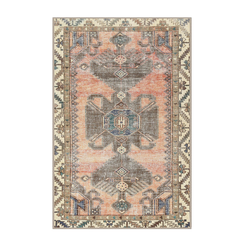 Oriental Indoor Rug, Rectangle 5' x 7'
