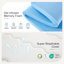Novilla 27cm Memory Foam  Pocket Sprung Mattress-109323113