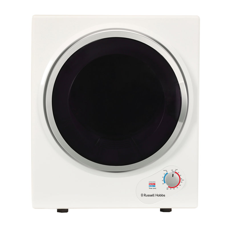 Russell Hobbs Rh3vtd800 2.5kg Compact Vented Tumble Dryer In White