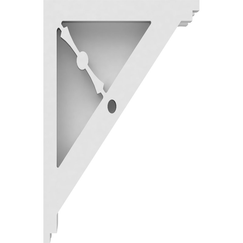 Artisan PVC Corbel, 7" H x 4.5" W x 1.875" D