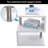 White Led Side Table Small Coffee Table For Living Room, High Gloss S Shape Sofa End Table With RGB Led Lights, 2 Tier Storage Shelves Ractangle Coffee Table For Home Office Furniture-1731662321
