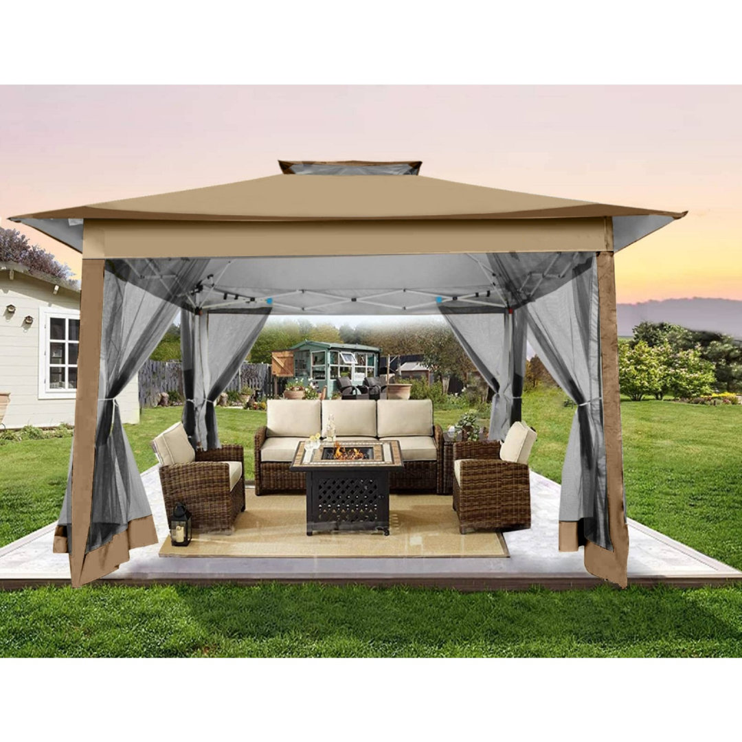 132 cm x 126 cm Pavillon aus Metall