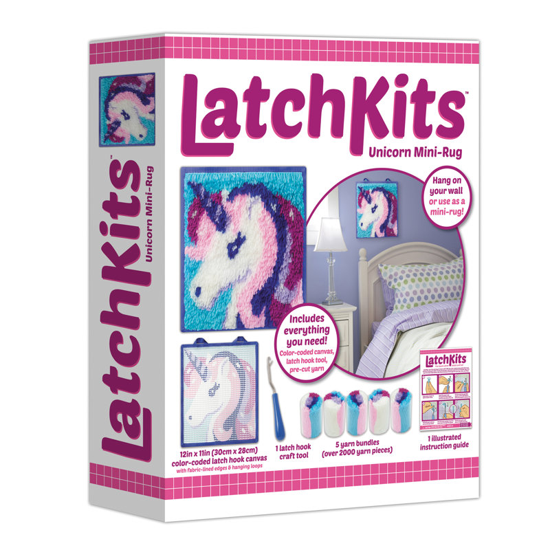 Jeu mini tapis licorne latchkits