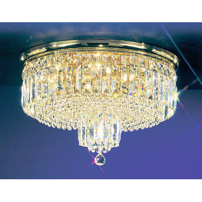Ambassador Crystal Flush Mount