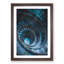 Spiral Staircase In Rome - Single Picture Frame Print on MDF-56922847-56922844