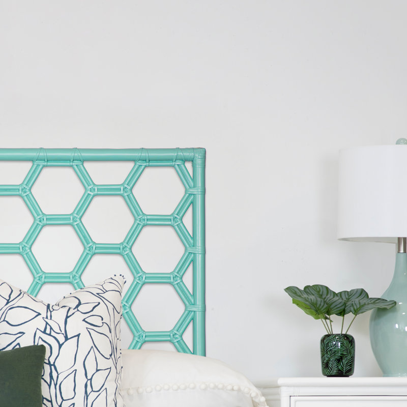 Honeycomb Bed, Extra-long Twin, Turquoise