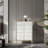 Lacquer Shell Simple Accent Cabinet Accent Chest